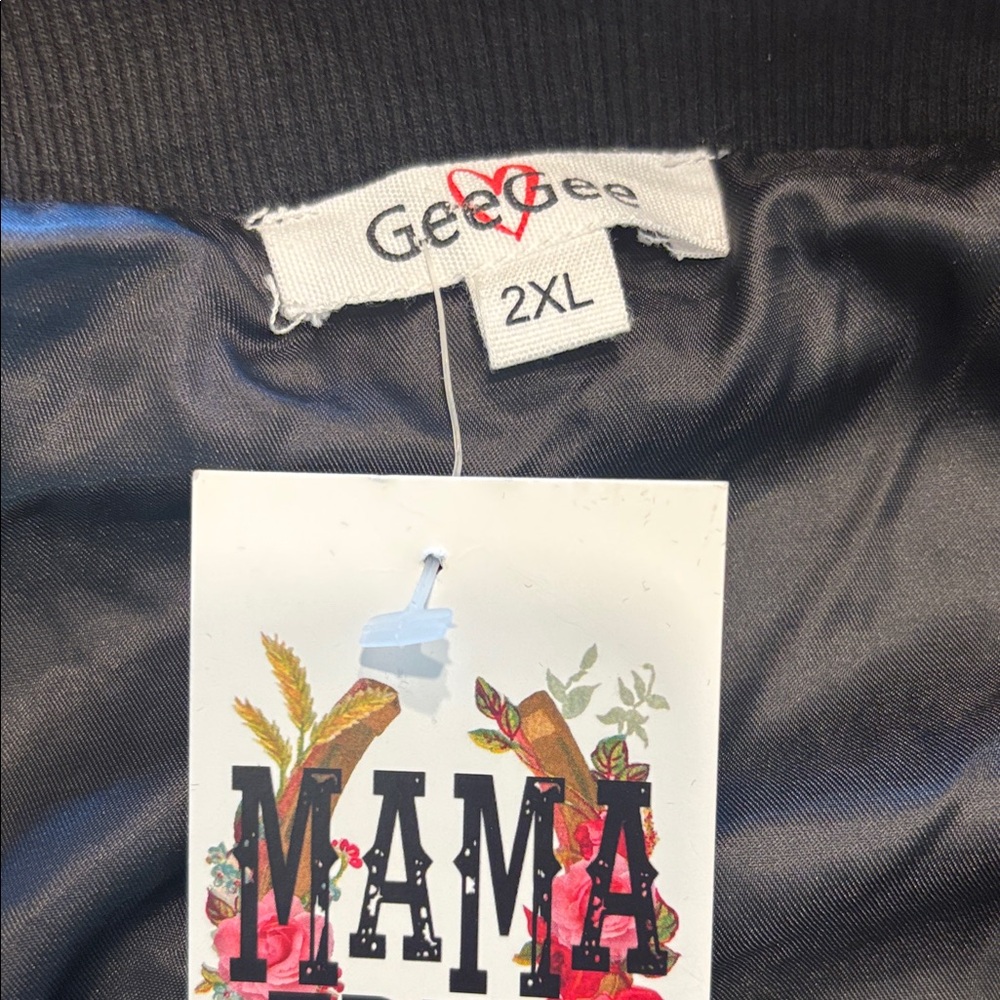 Multicolor Sequin Bomber Jacket NWT - image 2